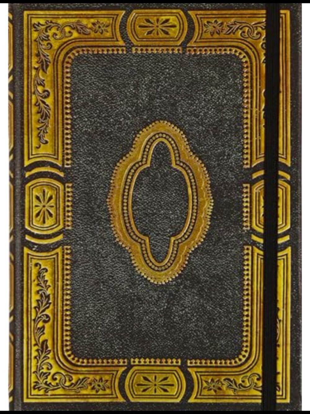 Gilded Onyx Diary Notebook Executive Journal